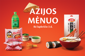 Azijos Rastai Tai, ko reikia | MAXIMA