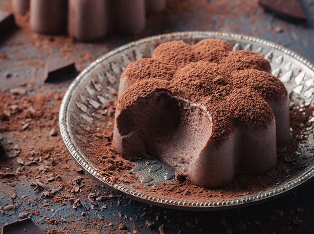 Bananų ir „Nutellos“ panna cotta