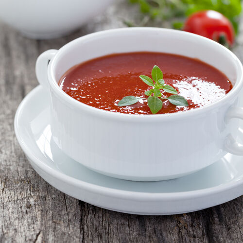 Tiršta pomidorų sriuba