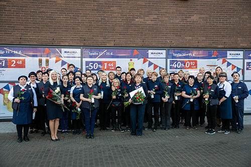 Kėdainiuose duris atvėrė atnaujinta „Maximos“ parduotuvė