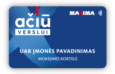 aciu-kortelle-didesne